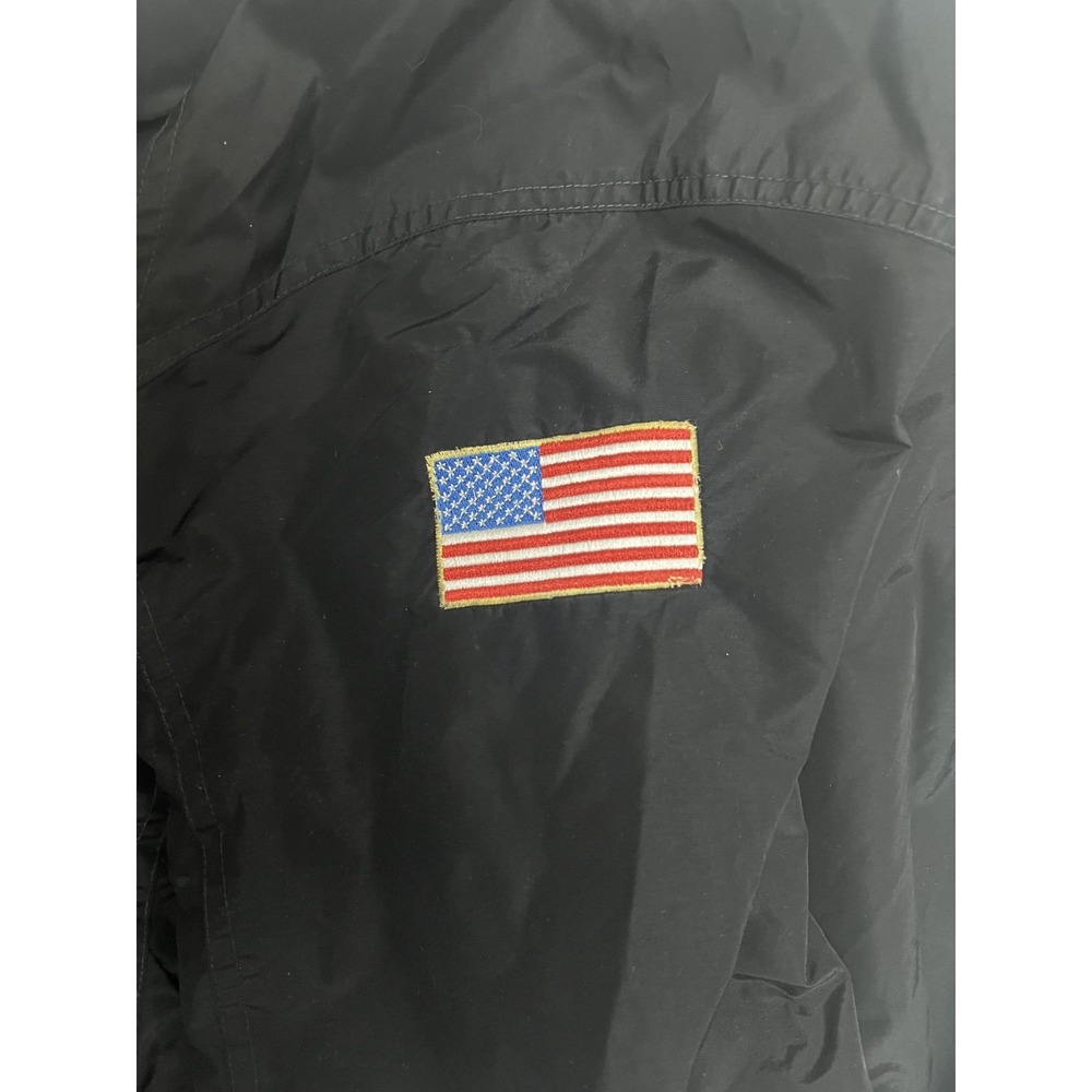 American Veteran Served Embroidered Jacket Men's XL Black- Personalized - Picture 9 of 10